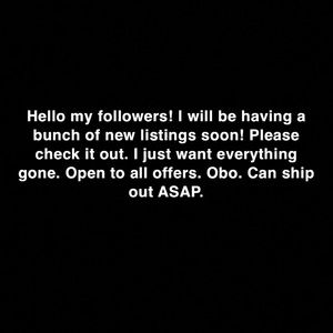 Please check out my closet!